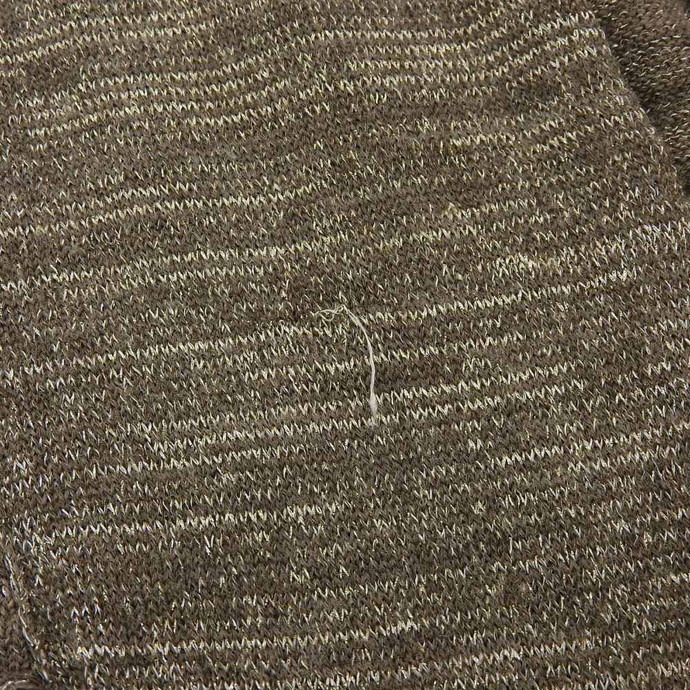  прекрасный товар VIVIENNE WESTWOOD Vivienne Westwood дизайн вязаный кардиган tops женский шерсть ламе нить оттенок коричневого 1