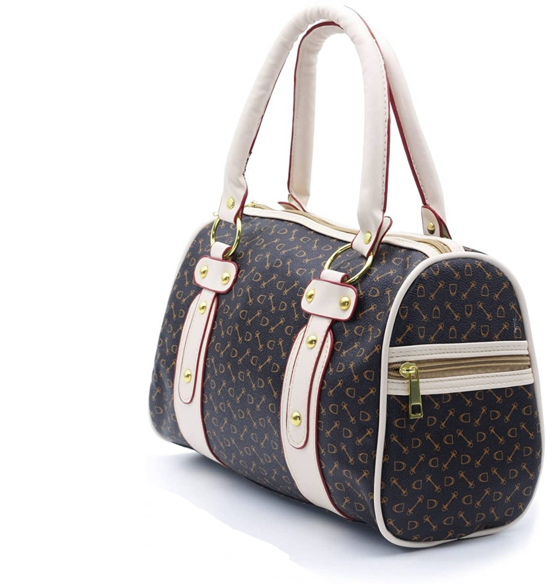 【新品送料600円】PU合成皮革ハンドバッグ　レディース 32cm x 22cm x 12cm