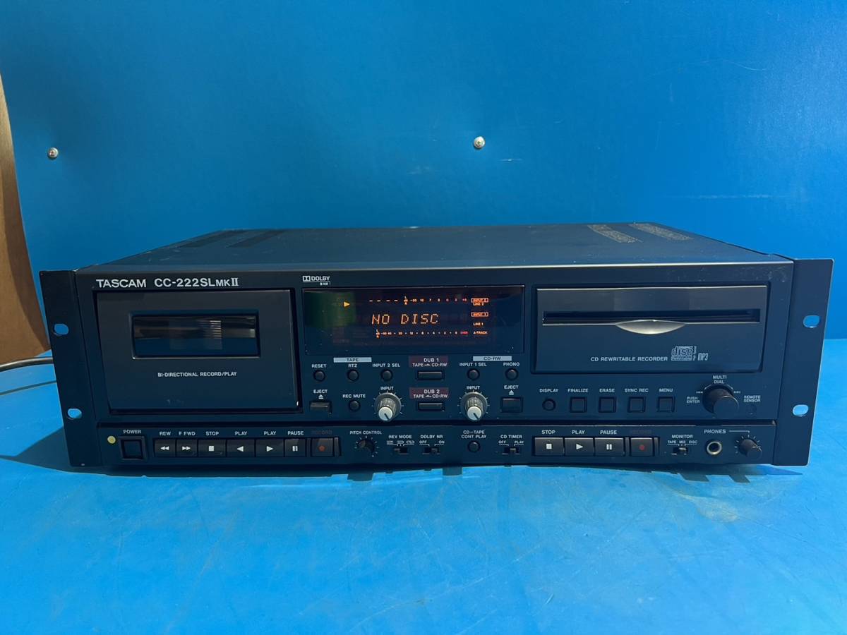 TASCAM CC-222SLMKII テープレコーダー_画像1