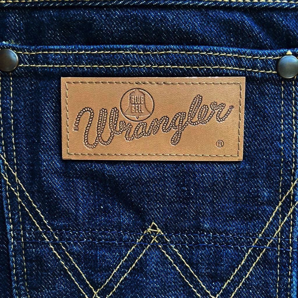 Wrangler ラングラー Lot.M1110 1964年モデル 11MWZ セルヴィッジ Talon Zip 縦ベル 塩ビパッチ ストレート デニムパンツ ジーンズ size.28_画像6