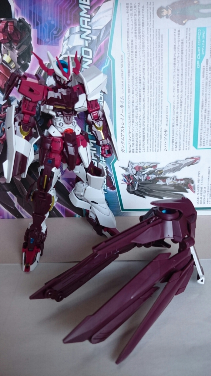 HGBD 1/144 Gundam Astray No Name Finished Goods 原文:HGBD 1/144 ガンダムアストレイノーネイム 完成品