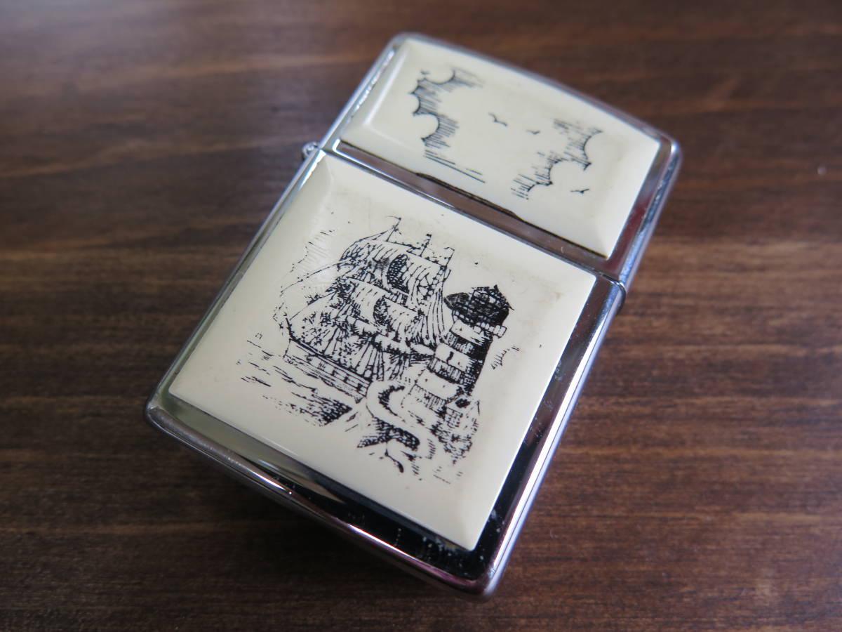 ZIPPO 1992年製　ジッポー　幌船　1円スタート！　_画像1