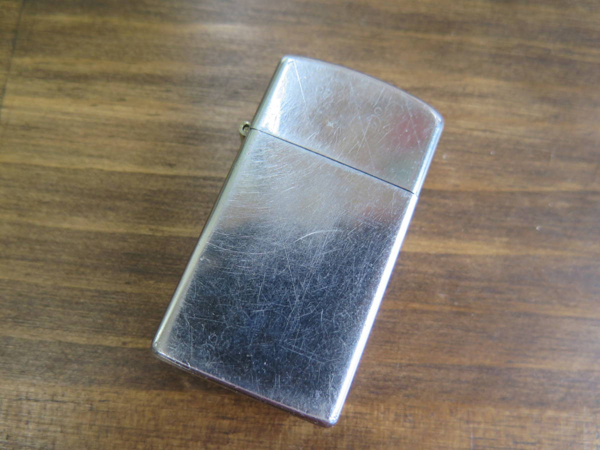 Zippo　1973年製　ジッポー　1円スタート　スリムジッポー　Slim Zippo　_画像1