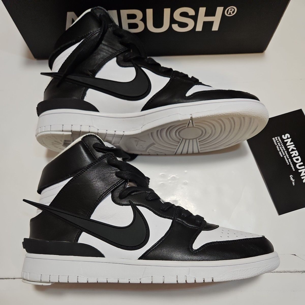 AMBUSH × NIKE DUNK HIGH BLACK 28.5cm