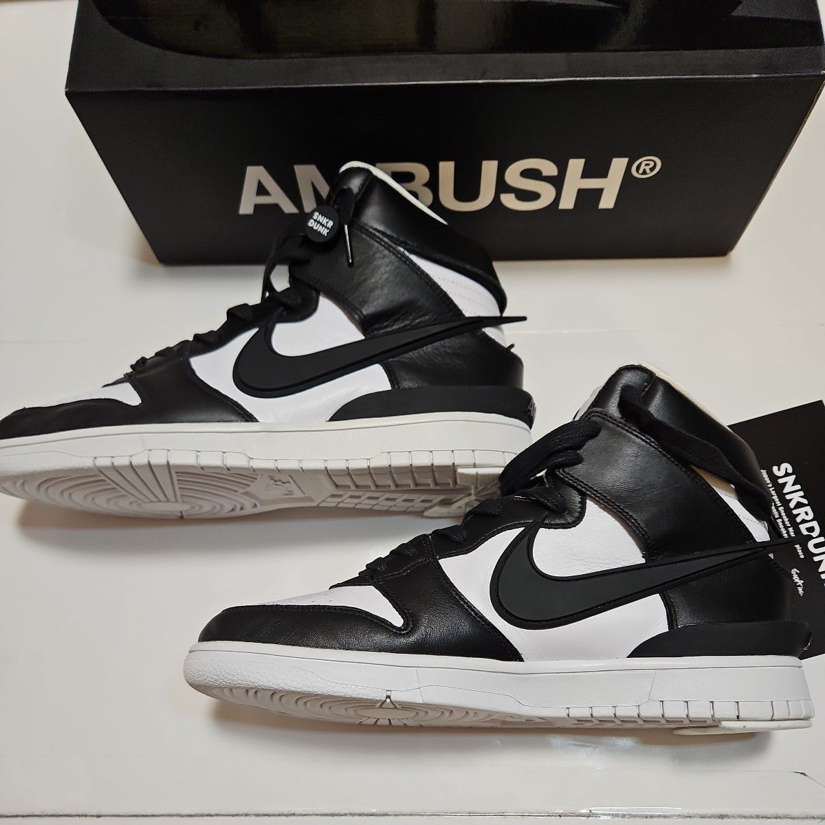 AMBUSH × NIKE DUNK HIGH BLACK 28.5cm