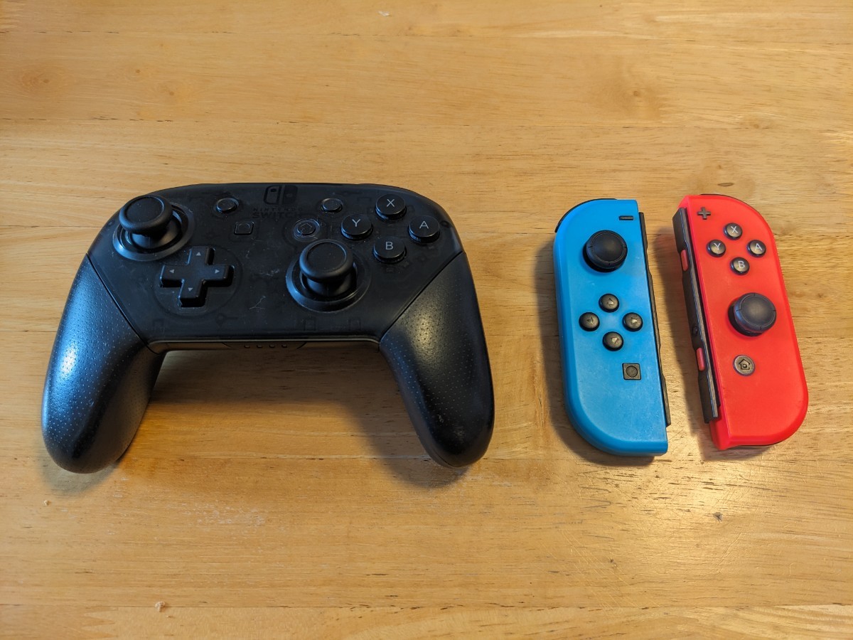 Nintendo Switch Proコントローラー Joy-Con セット動作確認 清掃済み