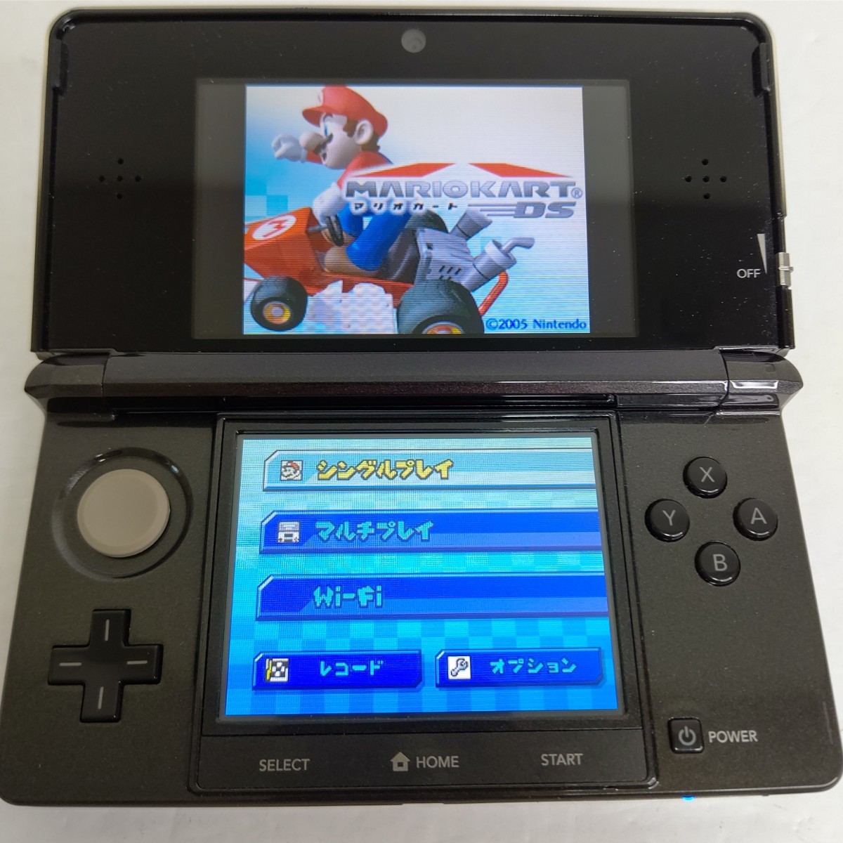 Nintendo ニンテンドー3DS コスモブラック 極美品 任天堂 ゲーム機-