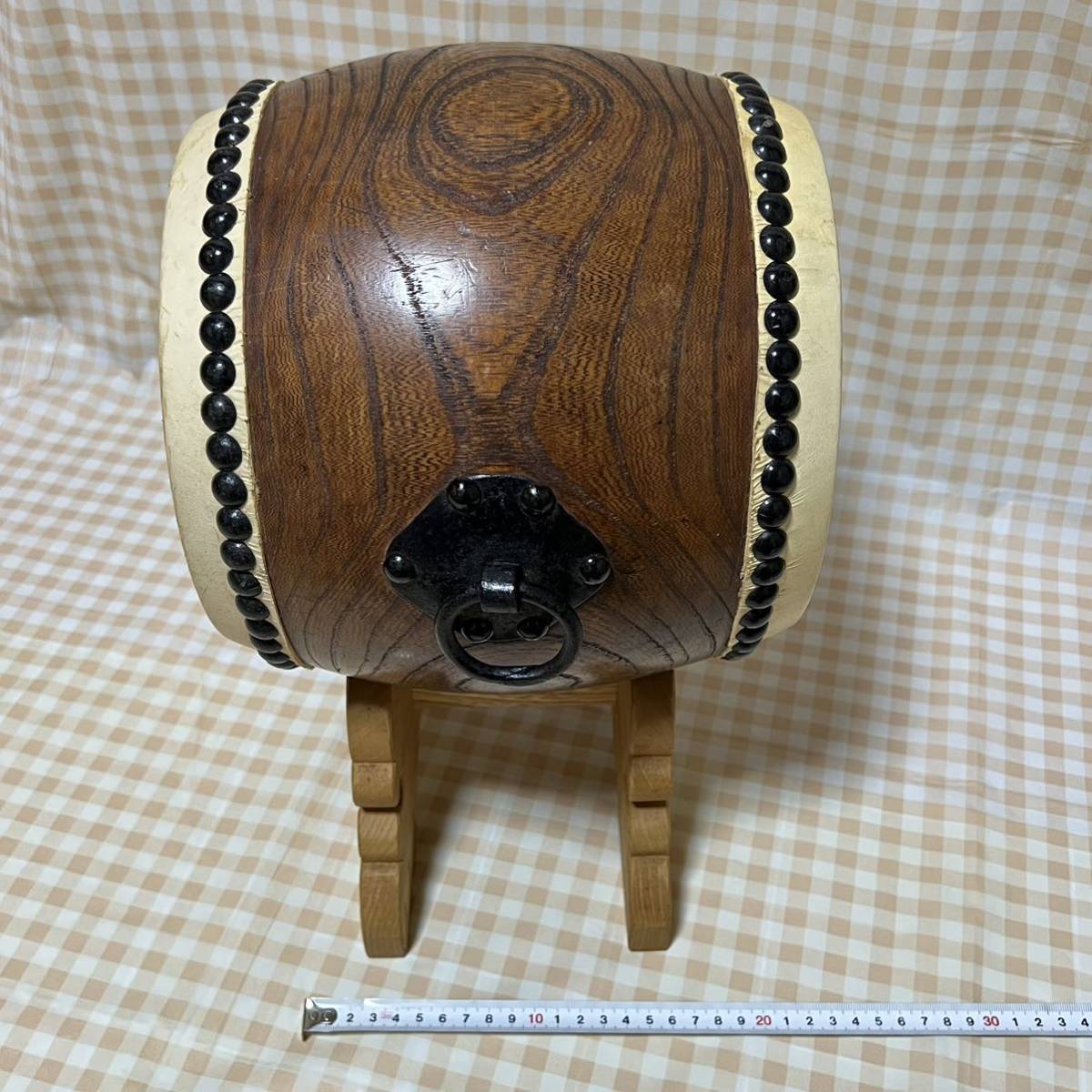 小さい太鼓/和太鼓/バチ付/送料込み/匿名配送/縁起物/誕生/縁起もの