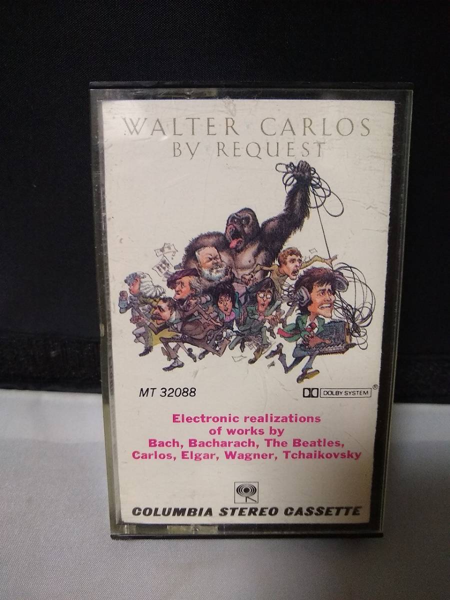 T5524　カセットテープ　TRANS-ELECTRONIC MUSIC PRODUCTIONS PRESENTS, Walter Carlos By Request, ELECTRONIC REALIZATIONS OF WORKS_画像1