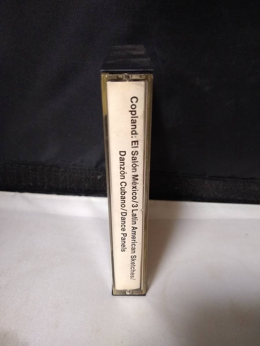 T5530　カセットテープ　Copland, New Philharmonia/ London Symphony Copland Conducts Copland El Salon Mexico_画像3