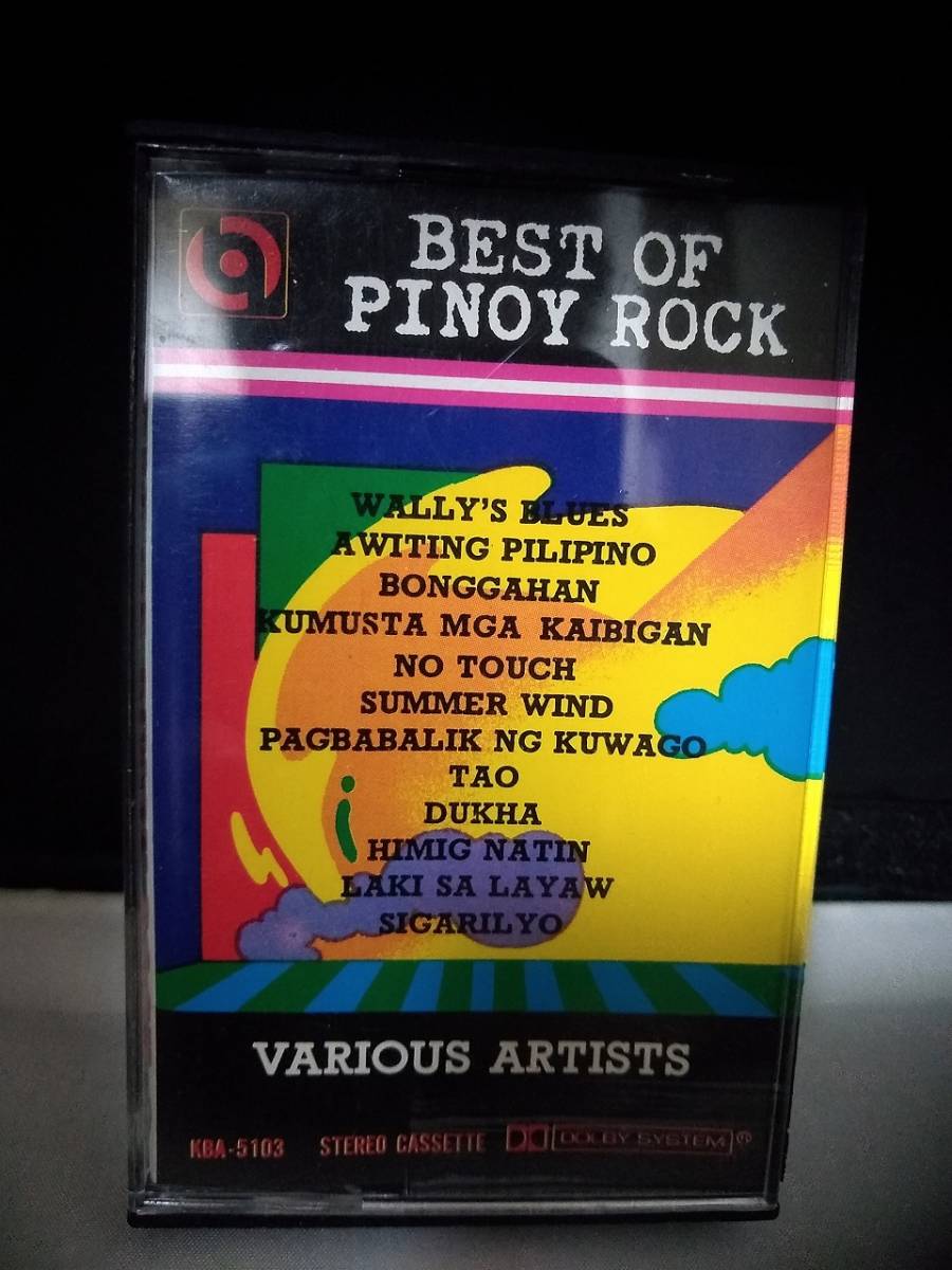 T5582　カセットテープ　 Various Best of Pinoy Rock, Philippines, 1983