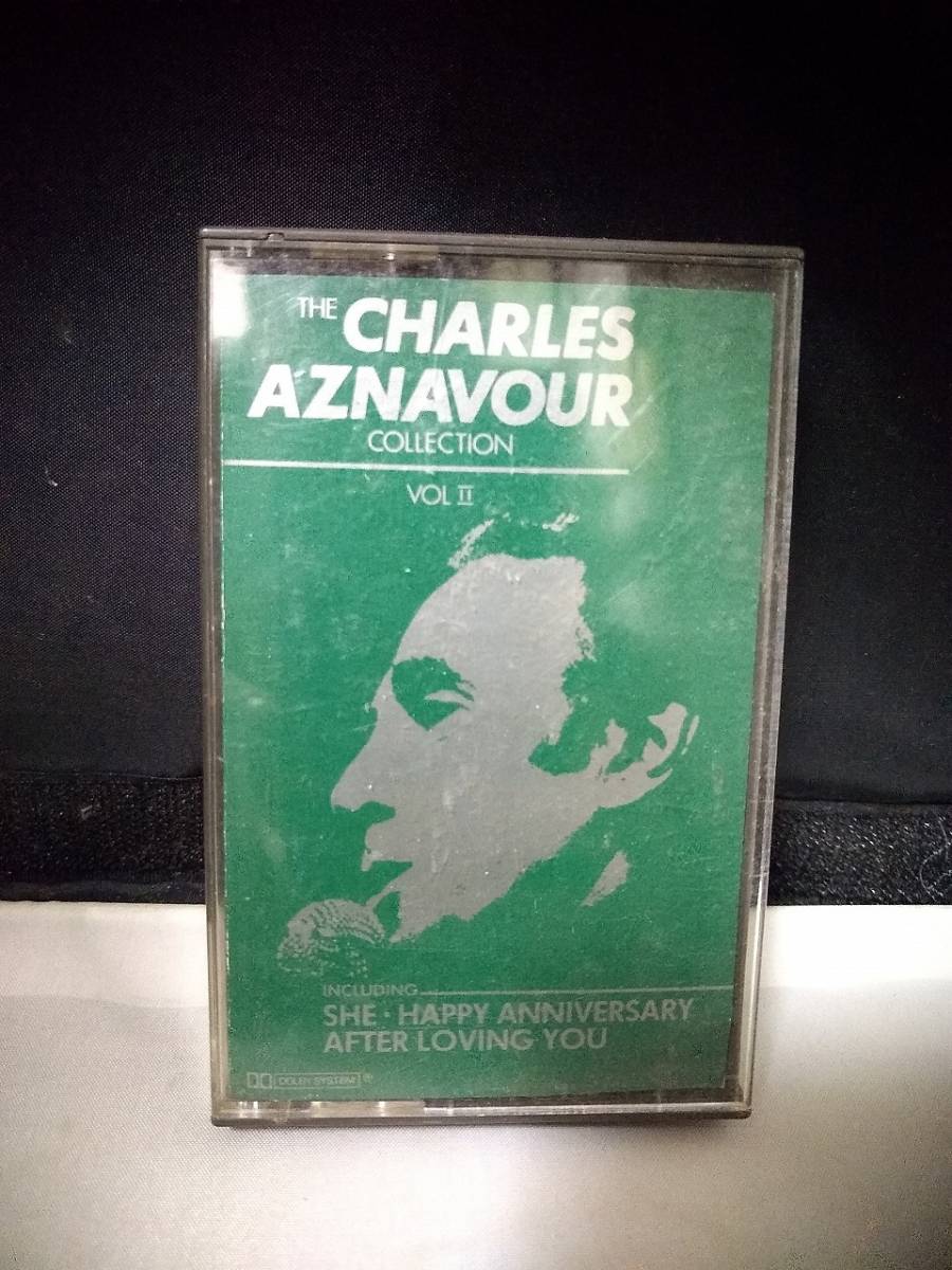 Ｔ5691　カセットテープ　Charles Aznavour The Charles Aznavour Collection Vol. II , Chanson_画像1