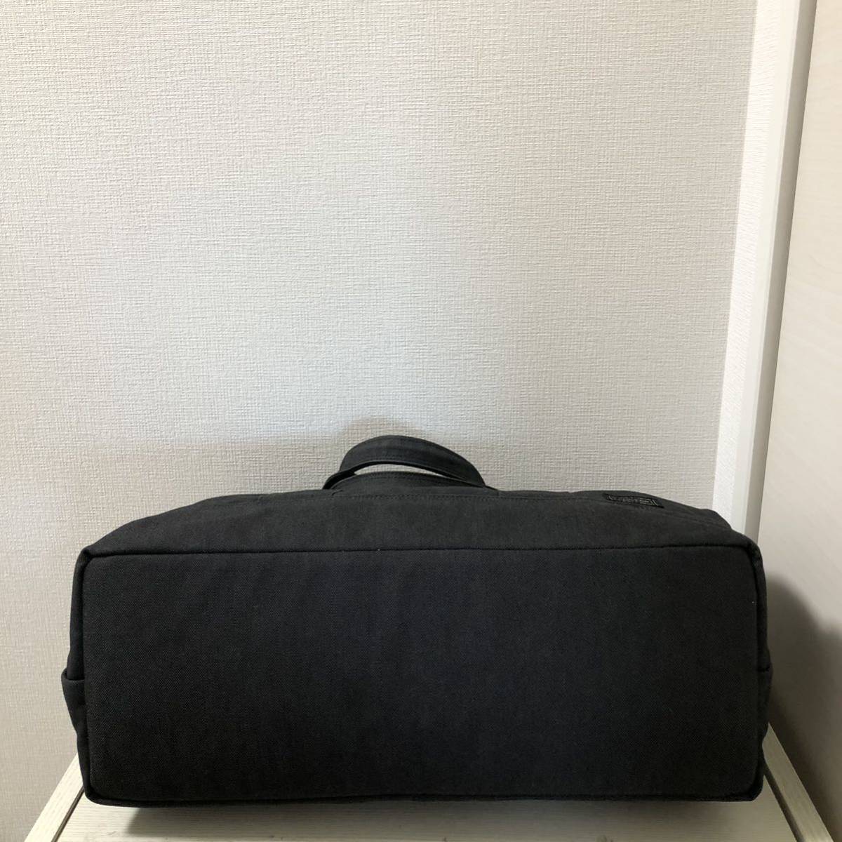 【大幅値下げ】【新品同様】定価23,100円　PORTER ポーター スモーキー SMOKY トートバッグ （L）592-06576 ブラック　黒　ハンドバッグ_画像4