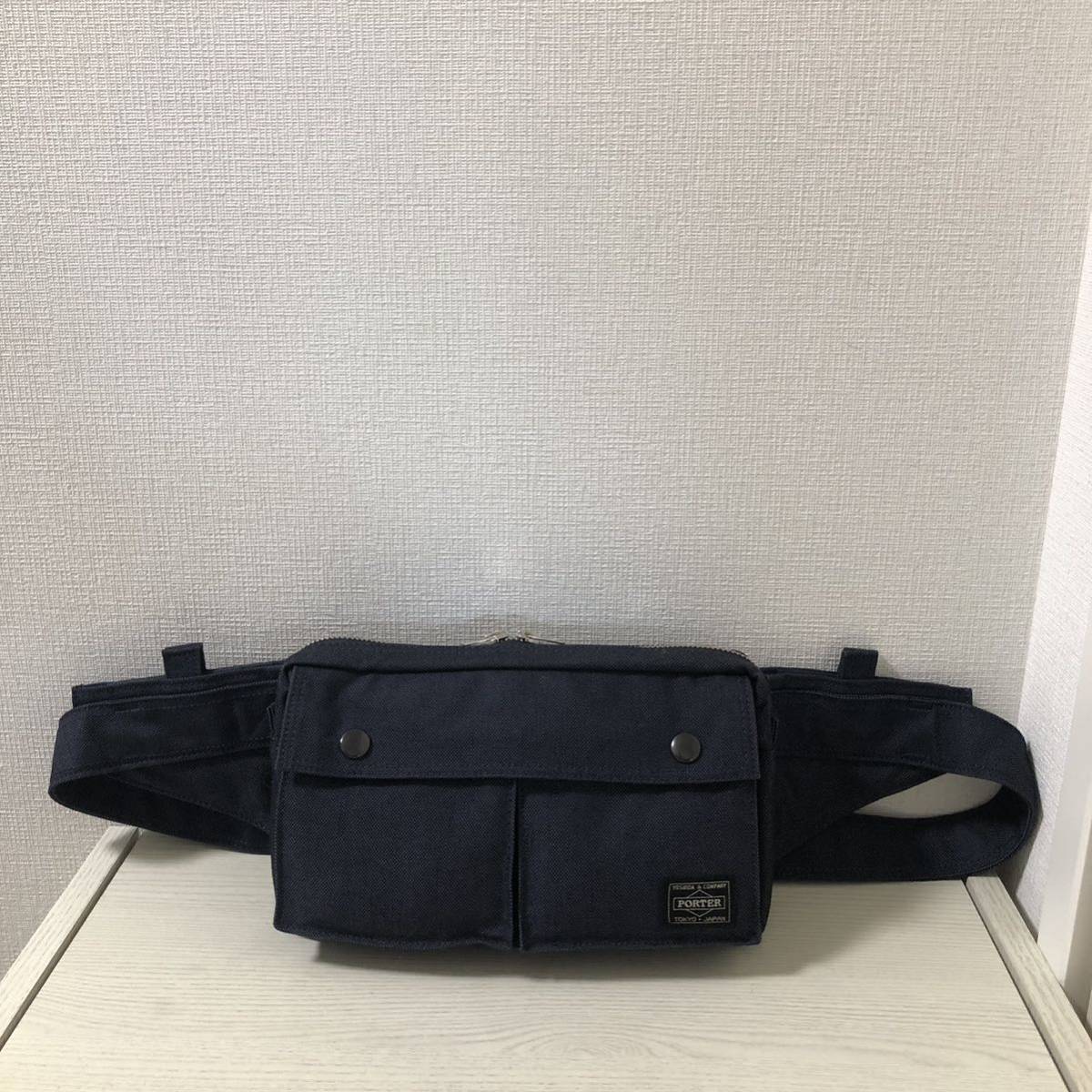 格安新品 SMOKY スモーキー ポーター 【新品同様】定価30800円 PORTER ボディバッグ ネイビー ウエストバッグ 592-07507 ウエストバッグ 格安新品 SMOKY スモーキー ポーター 【新品同様】定価30800円 PORTER ボディバッグ ネイビー ウエストバッグ 592-07507 ウエストバッグ