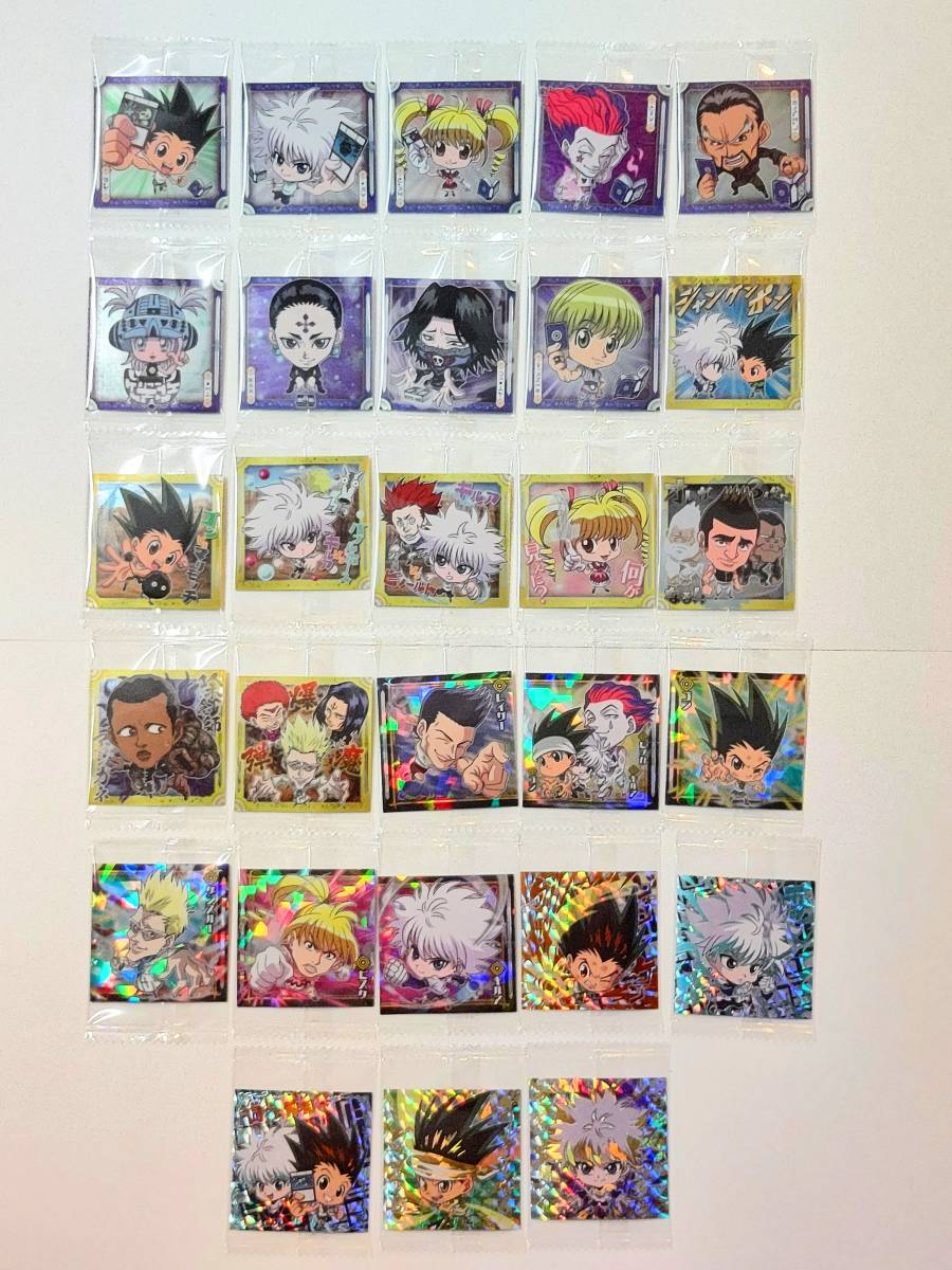 HUNTER×HUNTER シールウエハース Vol.3 フルコンプ 28枚&交換期限切れ