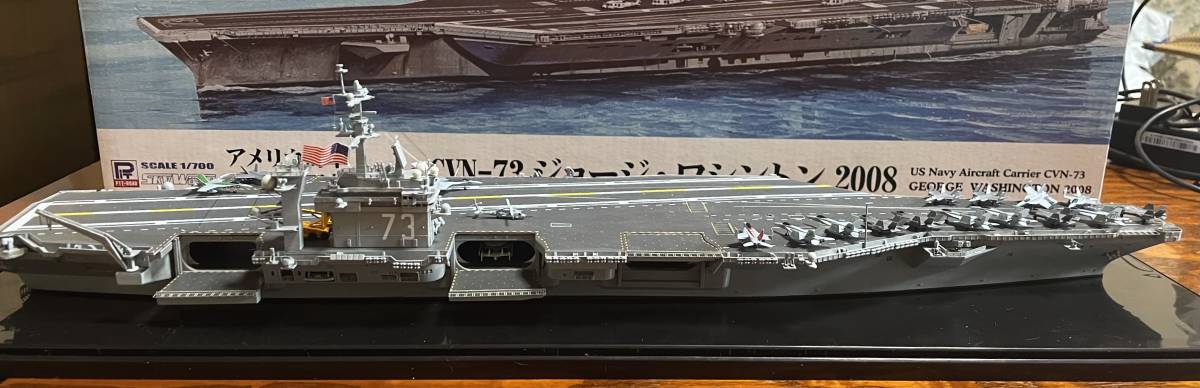 ピットロード 1/700 CVN-73 ジョージ ワシントン RCOH後 202X年横須賀