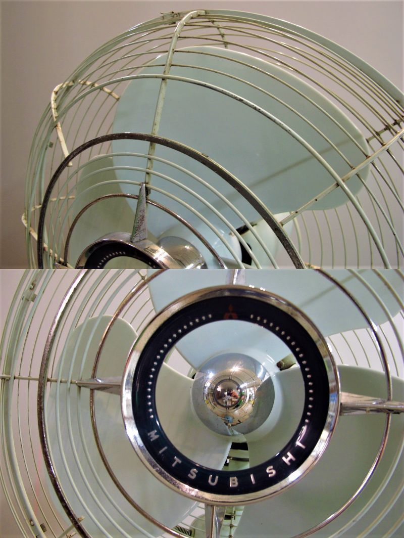 1円~☆ 動作OK! MITSUBISHI/三菱電機大型レトロ扇風機羽径40cm 3 1円~☆ 動作OK! MITSUBISHI/三菱電機大型レトロ扇風機羽径40cm 3