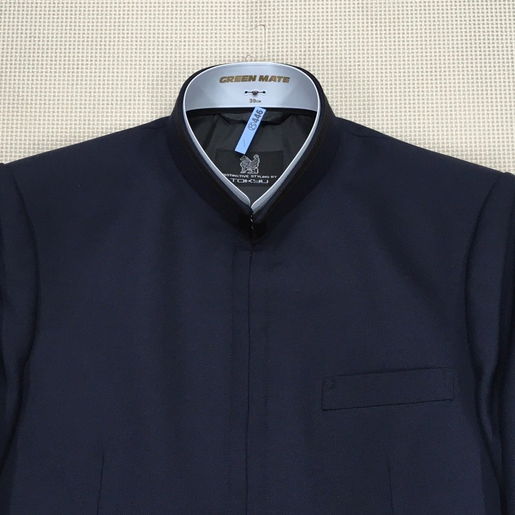 T)A446(中古)東京都 攻玉社中学校・高校 男子学生服 学ラン A T)A446(中古)東京都 攻玉社中学校・高校 男子学生服 学ラン A