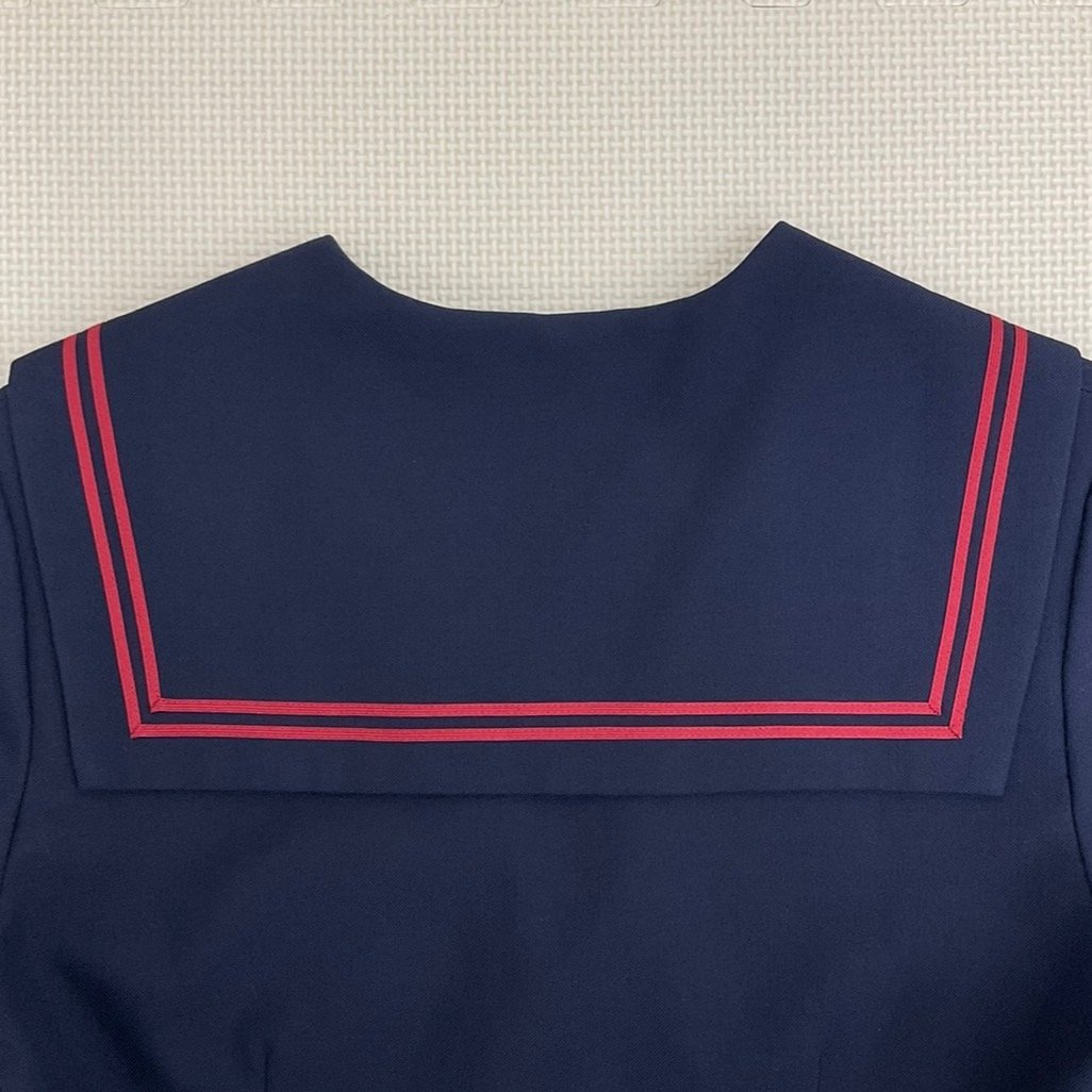 US911-1 (中古) 千葉県 松戸市立 常盤平中学校 セーラー服 上下 US911-1 (中古) 千葉県 松戸市立 常盤平中学校 セーラー服 上下