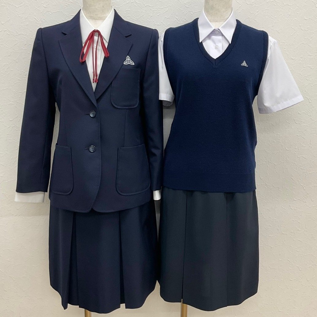 祝開店!大放出セール開催中 US929-2 (中古) /指定品/155A/S/M/W63/ブレザー/ベスト/ブラウス/スカート/紐リボン/紺/夏冬/制服/女子学生/ 7点セット 光明中学校 奈良県 学生服 祝開店!大放出セール開催中 US929-2 (中古) /指定品/155A/S/M/W63/ブレザー/ベスト/ブラウス/スカート/紐リボン/紺/夏冬/制服/女子学生/ 7点セット 光明中学校 奈良県 学生服