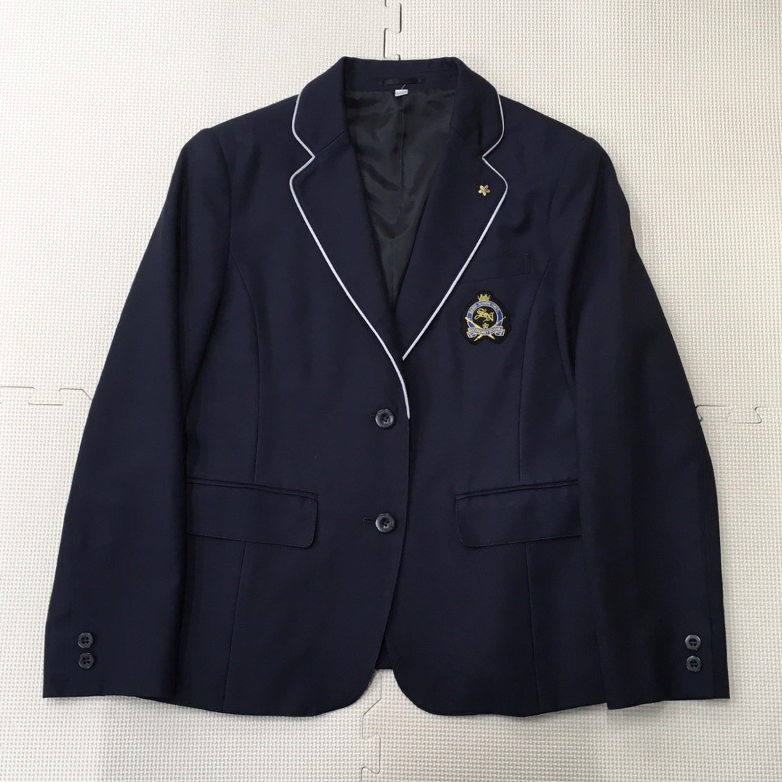 AS639(箱)(中古)栃木県 佐野日本大学中等教育学校 17点セット/M/L/W67/ブレザー/セーター/セーラー/スカート/リボン/ネクタイ/靴下/卒業生_画像3