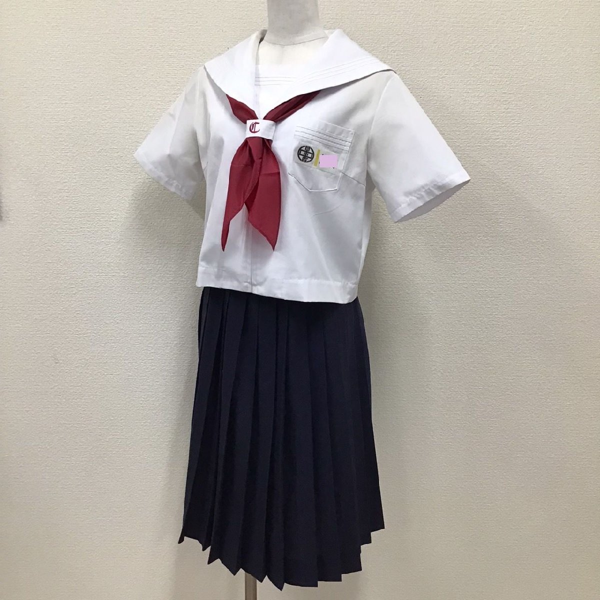Yahoo!オークション - O98 (中古) 兵庫県 中部中学校 セーラー服 Yahoo!オークション - O98 (中古) 兵庫県 中部中学校 セーラー服