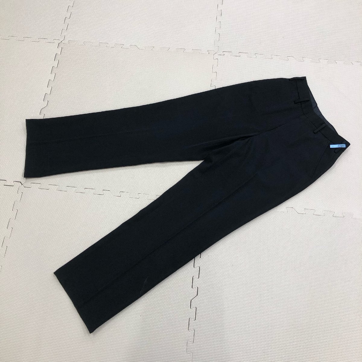 (Y)M560 (中古) 山形方面 校名不明 男子学生服 ズボン /冬用/W67/W73/NIKKE/黒/制服/標準型学生服/中学校/高校/中学生/高校生_画像2