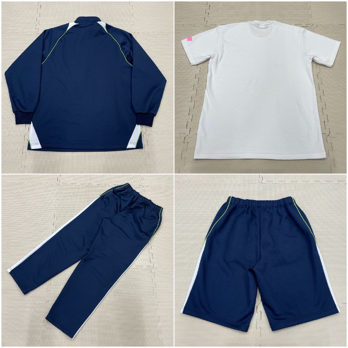 YTJ813(中古)栃木県 さくら清修高校 ジャージ 上下 4点セット YTJ813(中古)栃木県 さくら清修高校 ジャージ 上下 4点セット