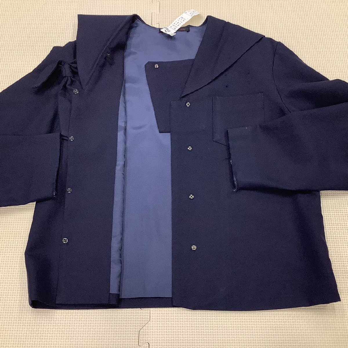 Y)I803 (中古) 福島県 二本松第一中学校 セーラー服 上下セット Y)I803 (中古) 福島県 二本松第一中学校 セーラー服 上下セット