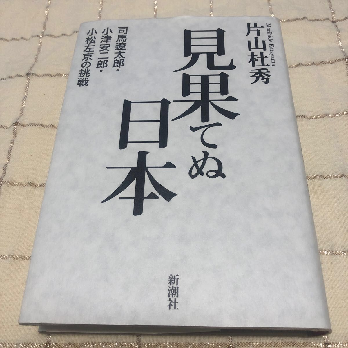 見果てぬ日本　司馬遼太郎・小津安二郎・小松左京の挑戦 片山杜秀／著