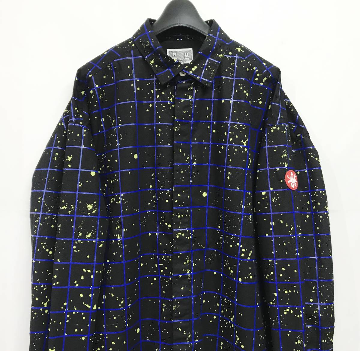 喜ばれる誕生日プレゼント ペイント長袖シャツ シーイー CAVEMPT C.E