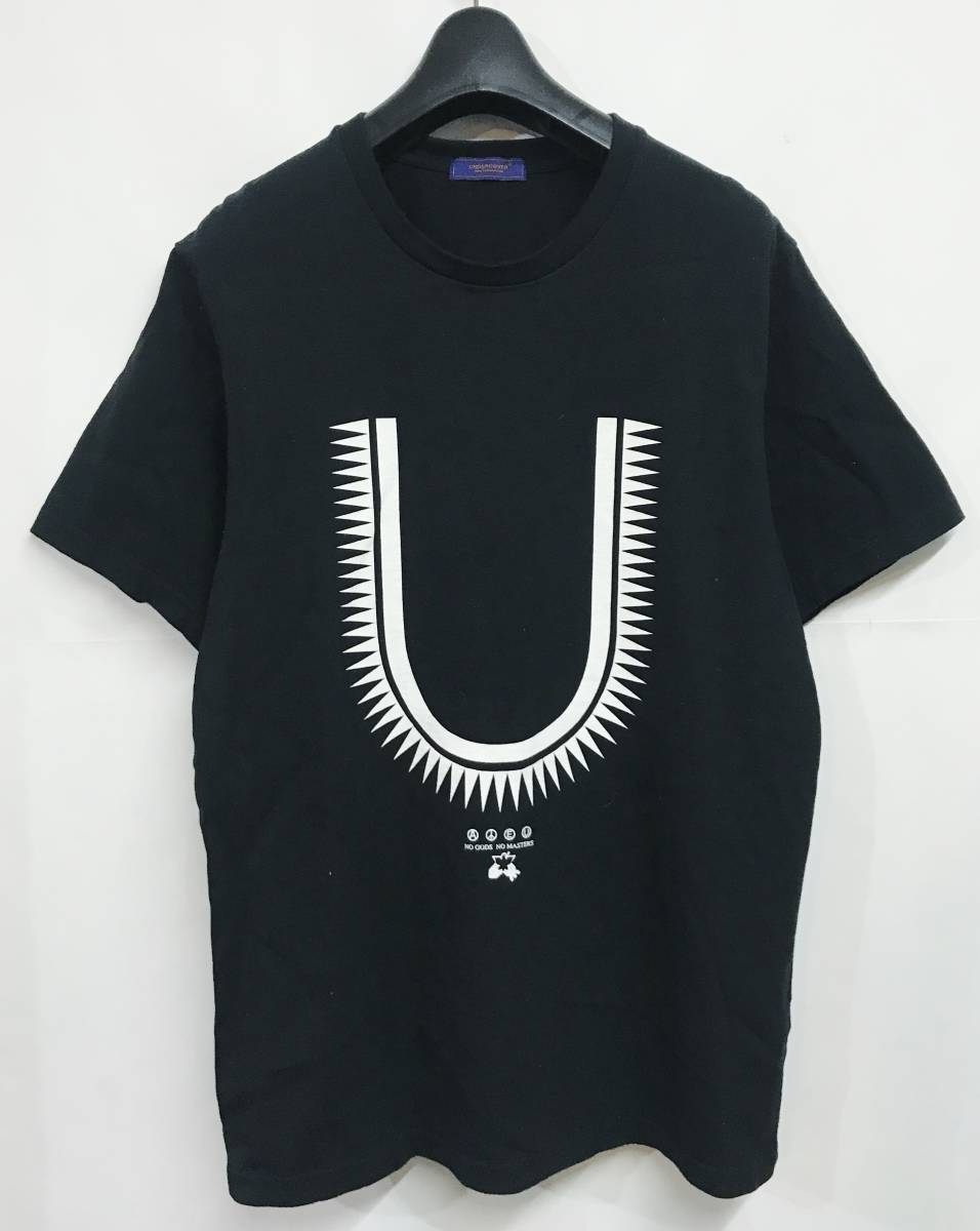 2022 新作】 裏原ビンテージ UNDERCOVER JONIO 黒 3 Tシャツ Uロゴ GIZ