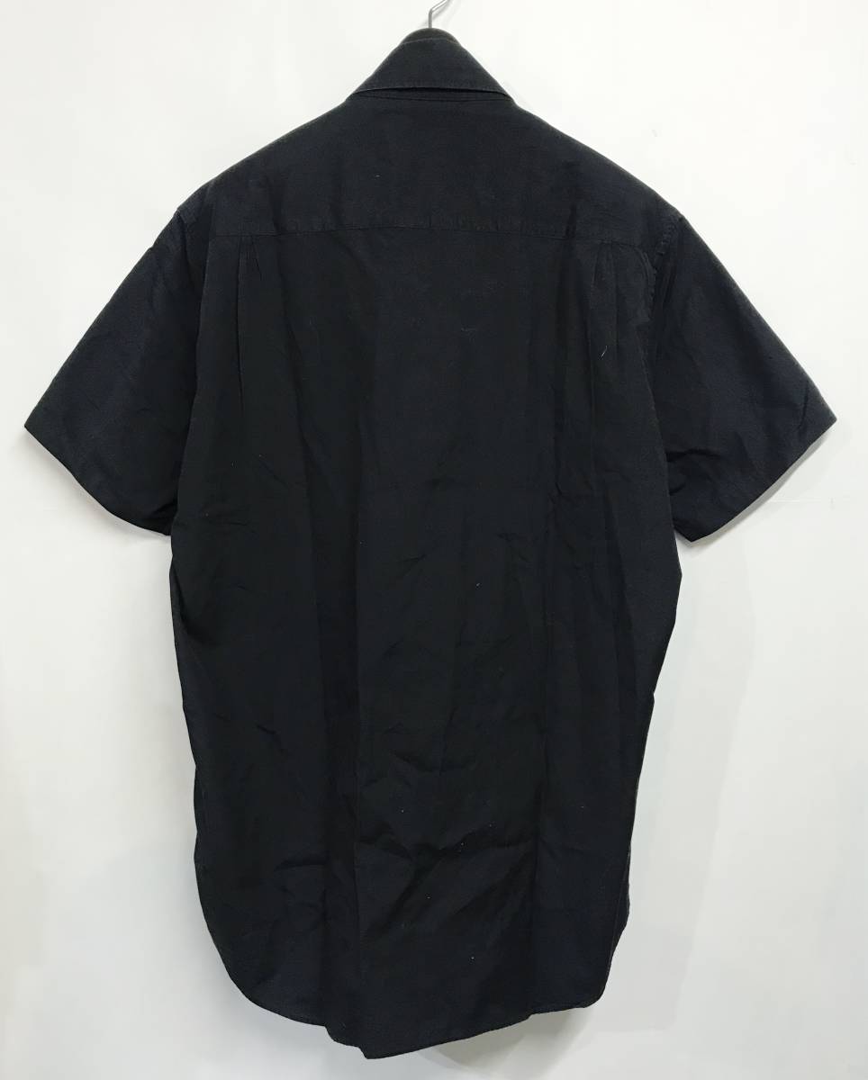 ビンテージ Y's ワイズ Yohji Yamamoto ヨウジヤマモト 半袖シャツ 4 黒 _画像4