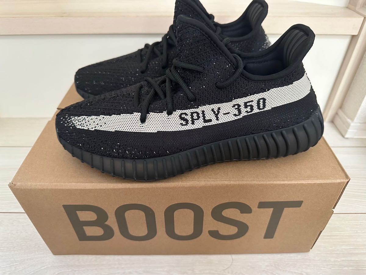 アディダス イージーブースト 350 V2 Oreo オレオ 26.5cm YEEZY BOOST コアブラックホワイト