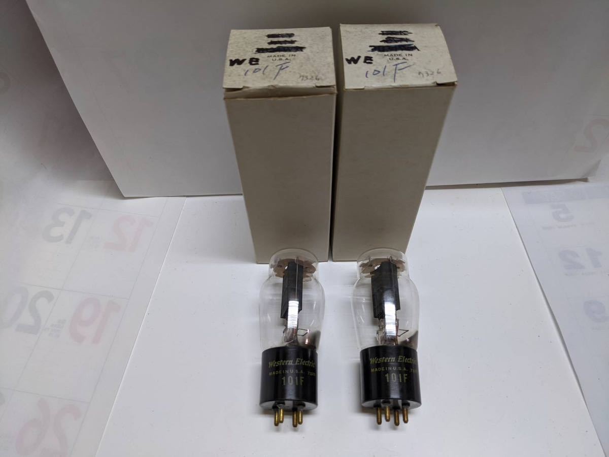 ウエスタンエレクトリック 真空管 Western Electric 101F 2本7326番