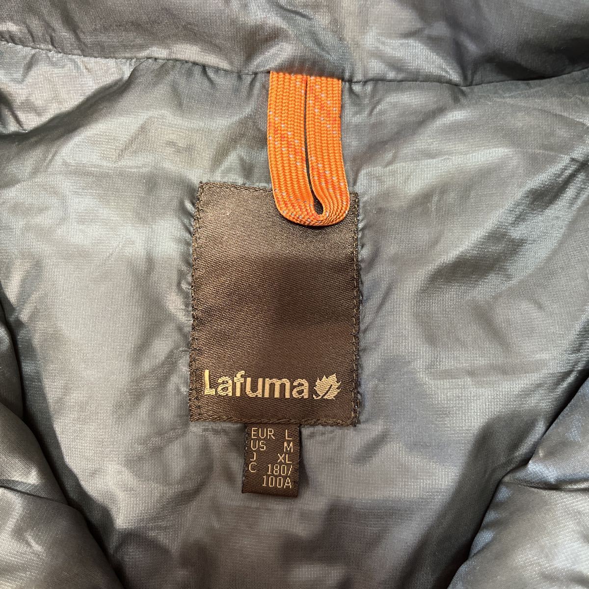 Lafuma ラフマ ダウンジャケット XLサイズ 無地 LFV0530 パープル 中古 (1-2_画像3