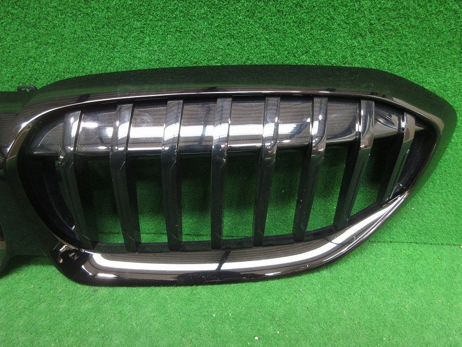 良品★ BMW 3シリーズ G20/G21 Mパフォーマンス 純正 キドニーグリル/フロントグリル 5113 192976-10 5113 8072085_画像8