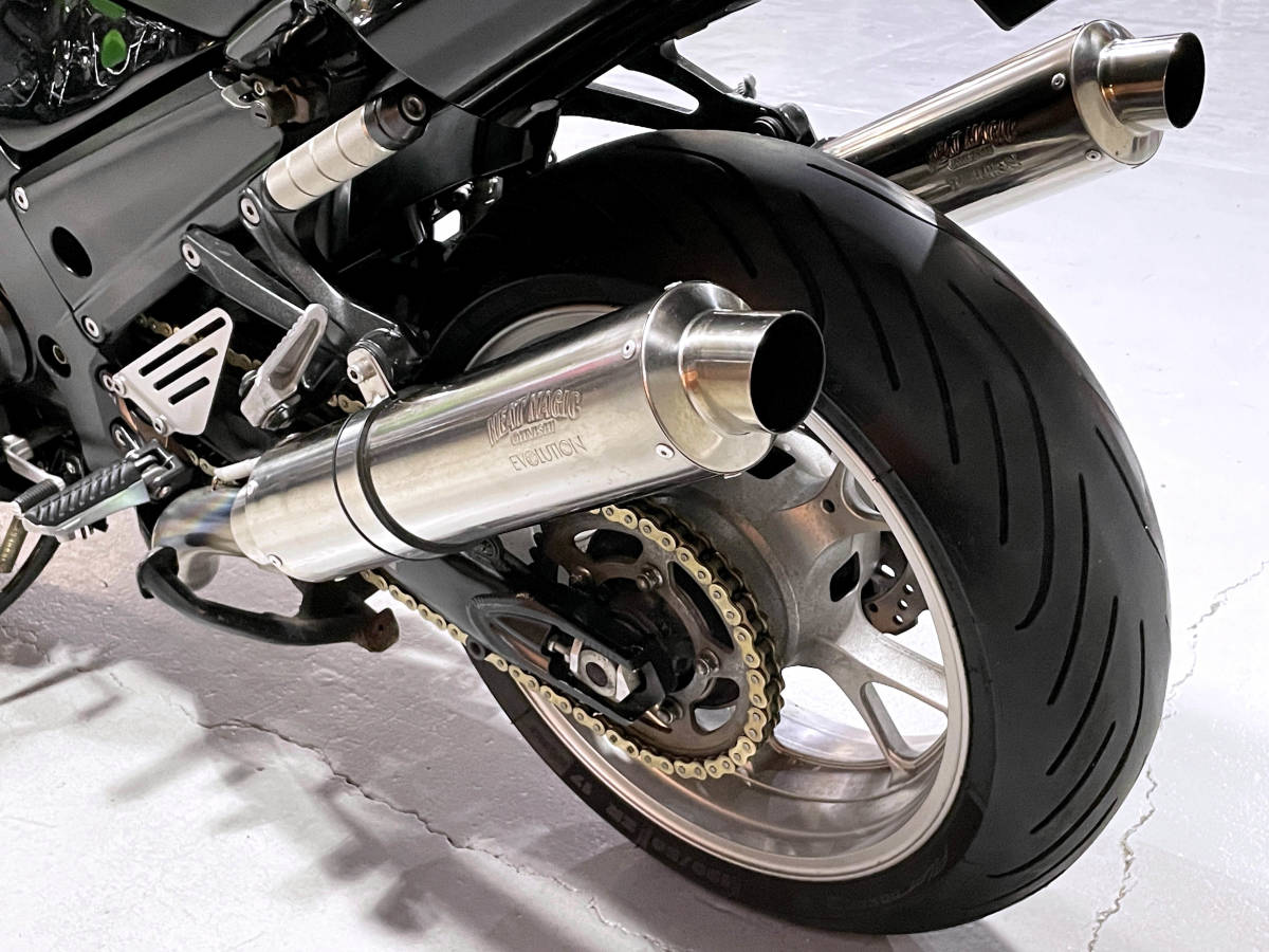 ZZR1400 ABS ZXT40B ☆動画☆ OHNISHI HEAT MAGIC製マフラー ZZR1400 ABS ZXT40B ☆動画☆ OHNISHI HEAT MAGIC製マフラー