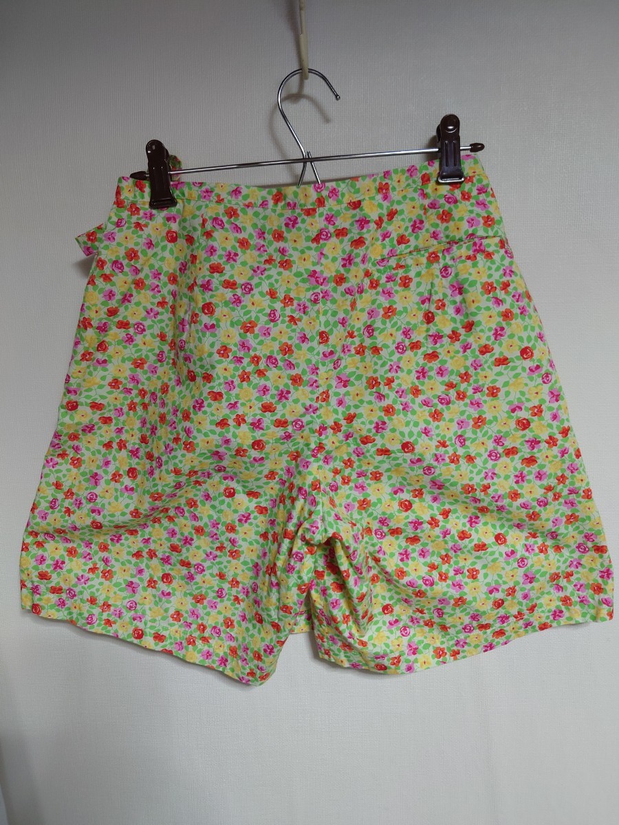  Ralph Lauren Golf юбка-брюки юбка 9 общий маленький цветочный принт талия 68 бесплатная доставка!