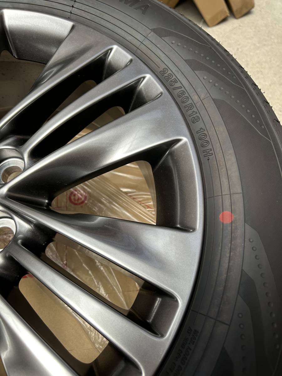 新型アルファード40 ハイブリッド 純正アルミホイール 新車外し 新型アルファード40 ハイブリッド 純正アルミホイール 新車外し