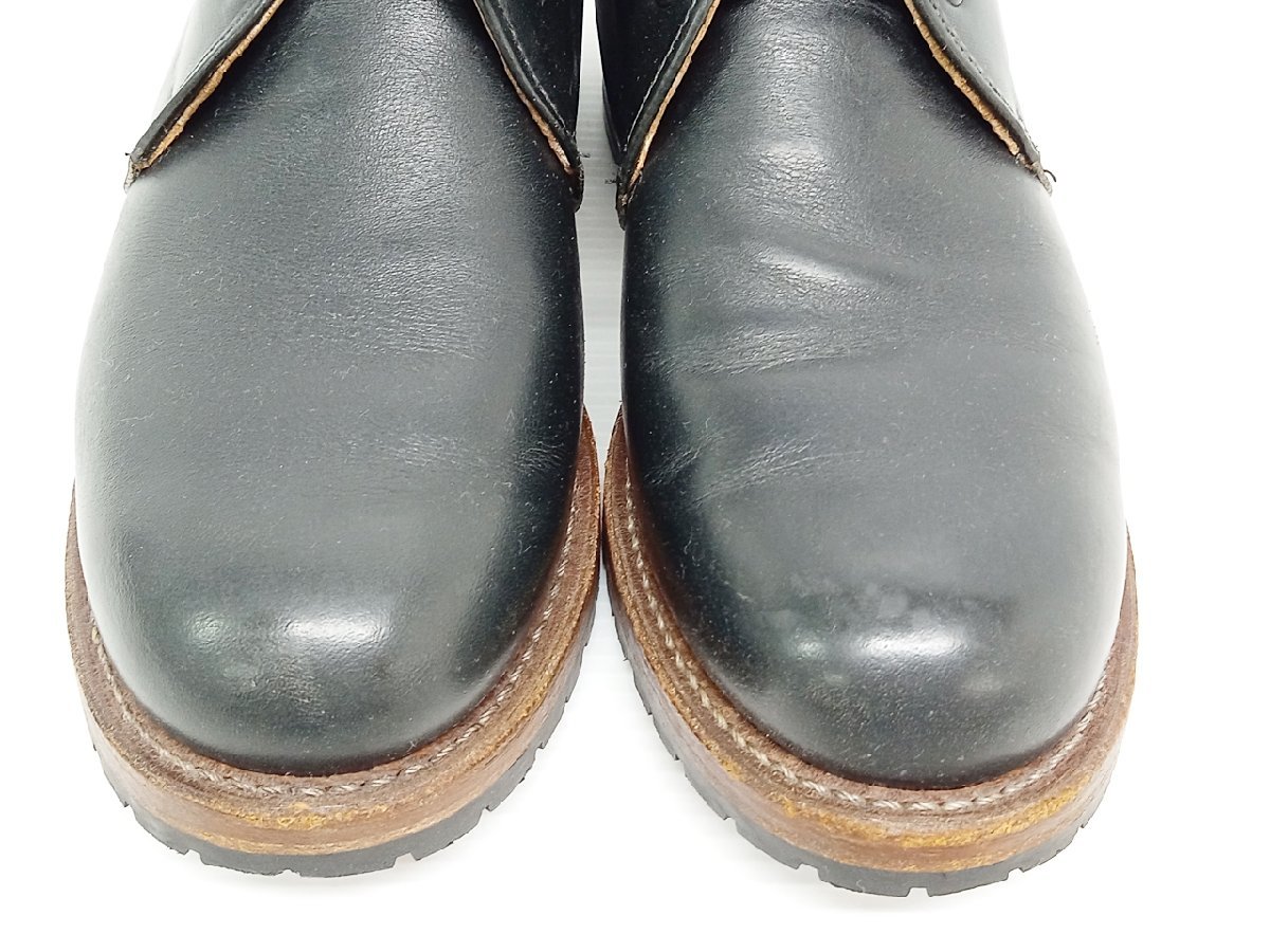 [16B-58-010-1] RED WING レッドウィング 9024 ベックマン チャッカ ブーツ サイズ26.5cm ブラック 中古_画像3