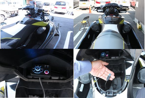 ジェットスキー スピーカー＆アンプセット 海上 海 冬も楽しい アウトドア スピーカーBOX付 Bluetooth ブルートゥース ペアリング ①_画像10