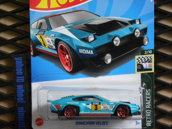 即決☆☆DIMACHINNI VELOCE RETRO RACERS ホットウィール Hot Wheels ☆☆定形外発送可能の画像1