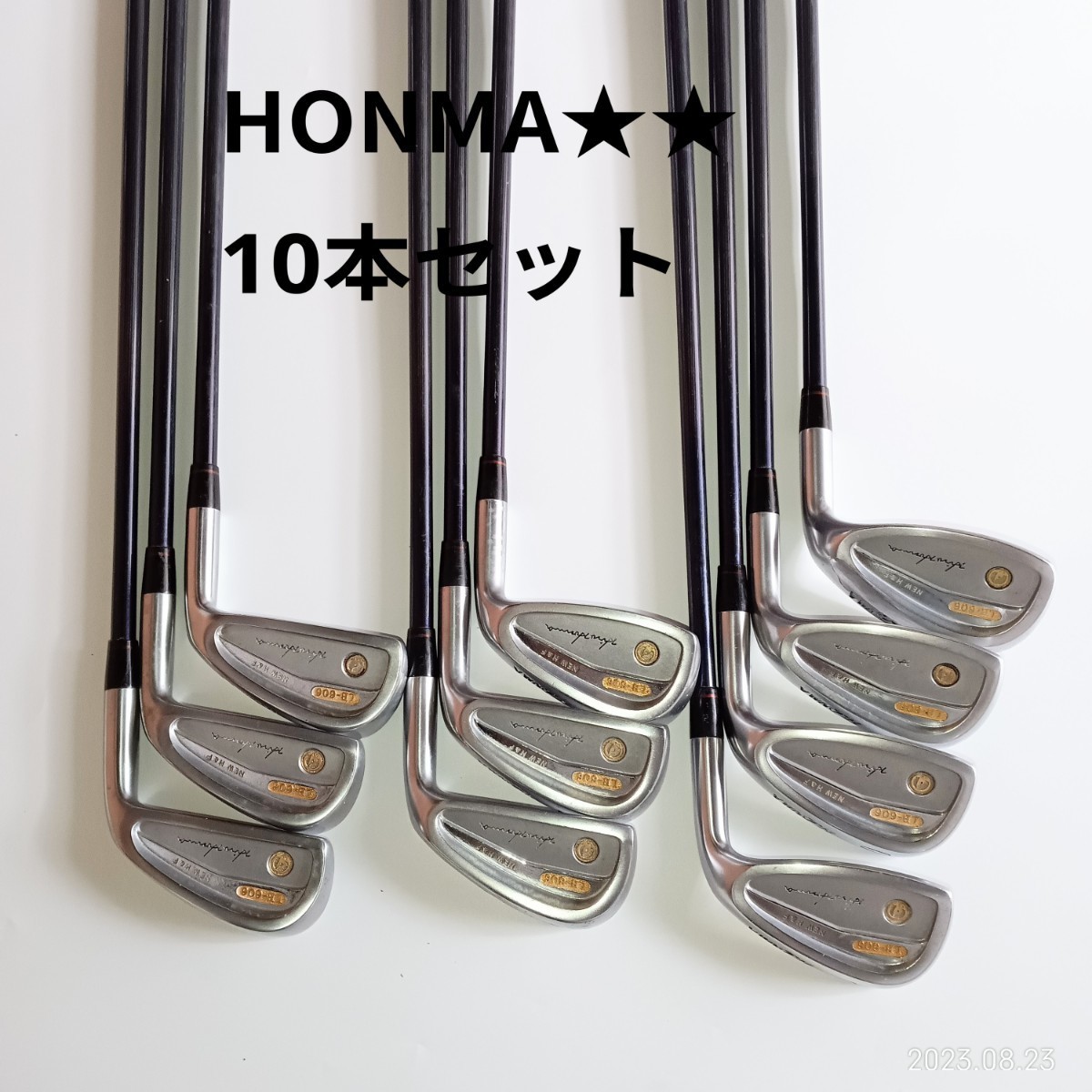 HONMA ゴルフ アイアン10本セット 男性用 右利き ホンマ 本間ゴルフ 星
