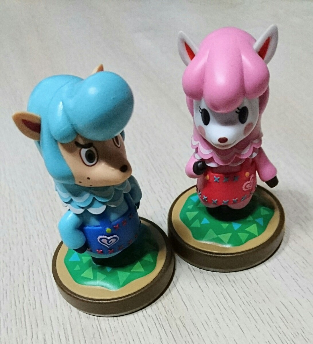 希少★美品【amiibo】リサ&カイゾー★SP仲良しセット★アミーボ★暗所保管品★どう森 あつ森 どうぶつの森 アミーボフィギュア 任天堂 _画像3