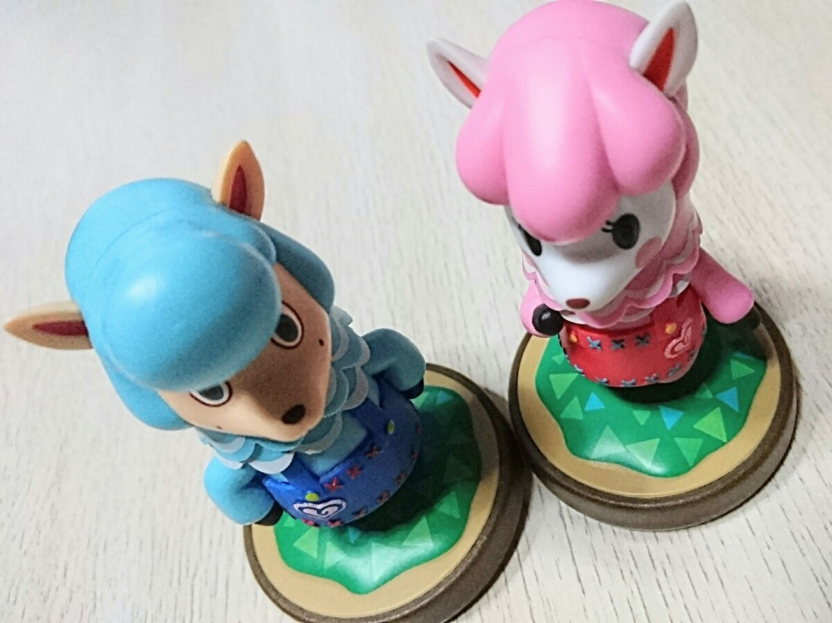 希少★美品【amiibo】リサ&カイゾー★SP仲良しセット★アミーボ★暗所保管品★どう森 あつ森 どうぶつの森 アミーボフィギュア 任天堂 _画像2