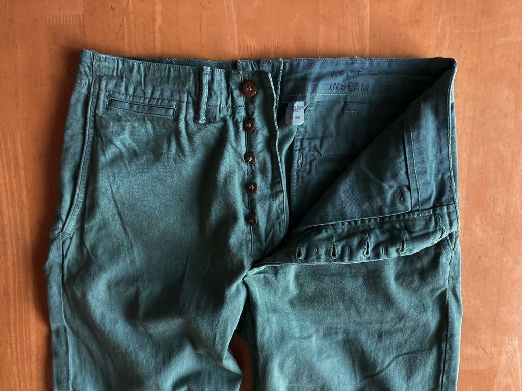 RRL ガーメントダイフィールドチノトラウザー29/30 (パンツラルフ