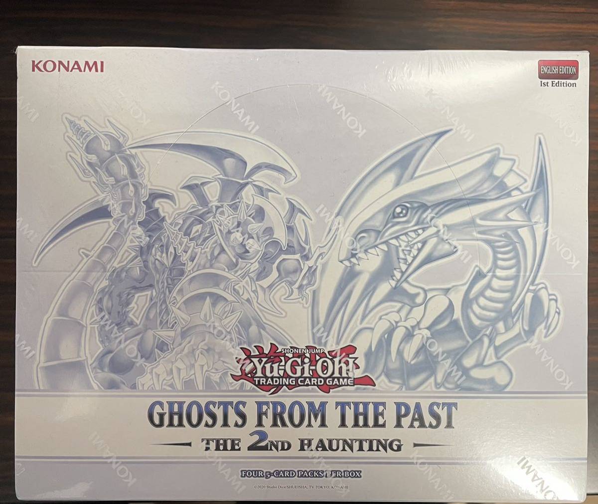 【EU版】遊戯王 2022 Ghosts From the Past: The 2nd Haunting 1st Edition 英語版 1Booster Box 1ディスプレイ：5BOX入