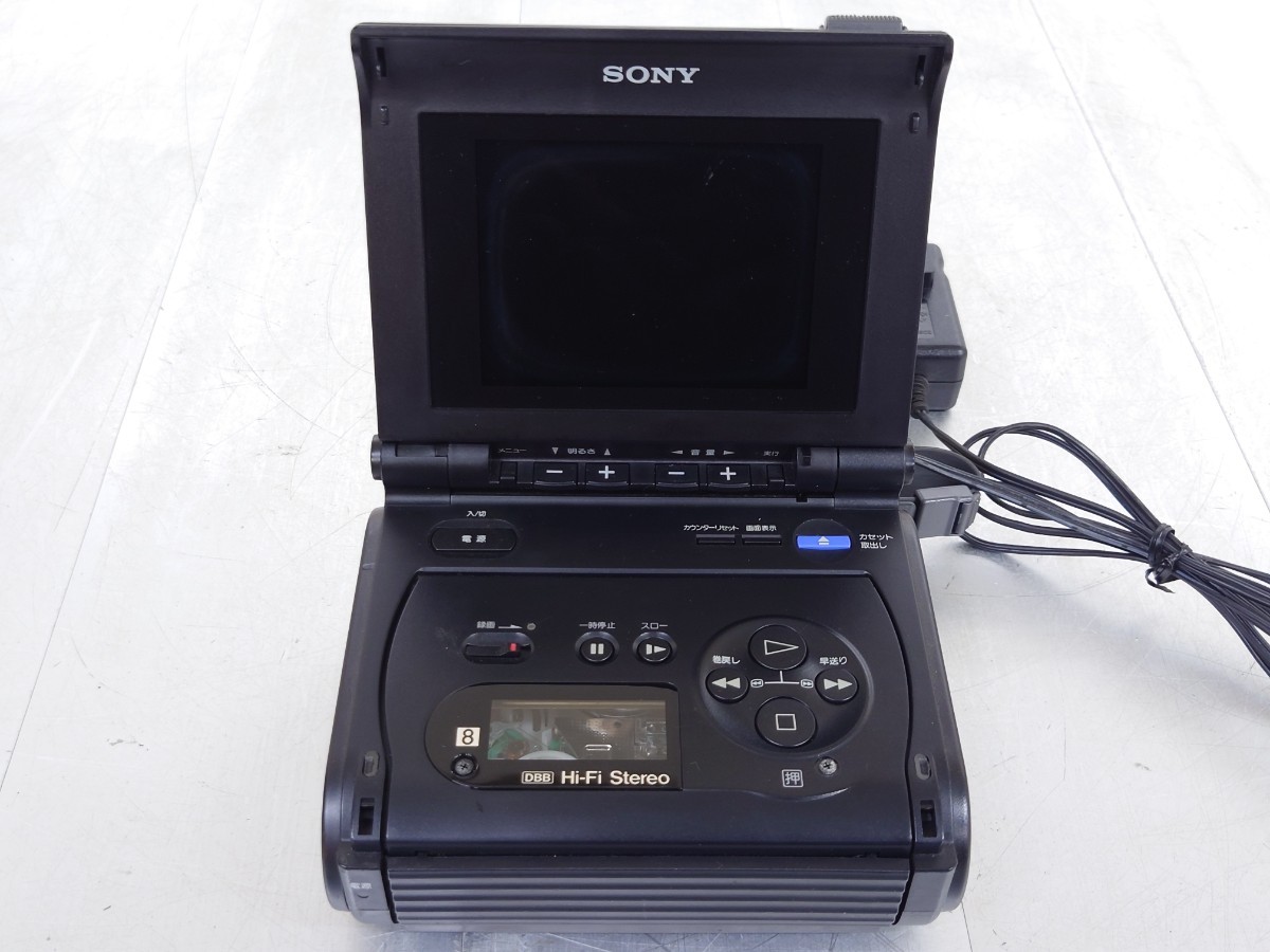 Yahoo!オークション - SONY ビデオウォークマン Video8 GV-SX50 Yahoo!オークション - SONY ビデオウォークマン Video8 GV-SX50