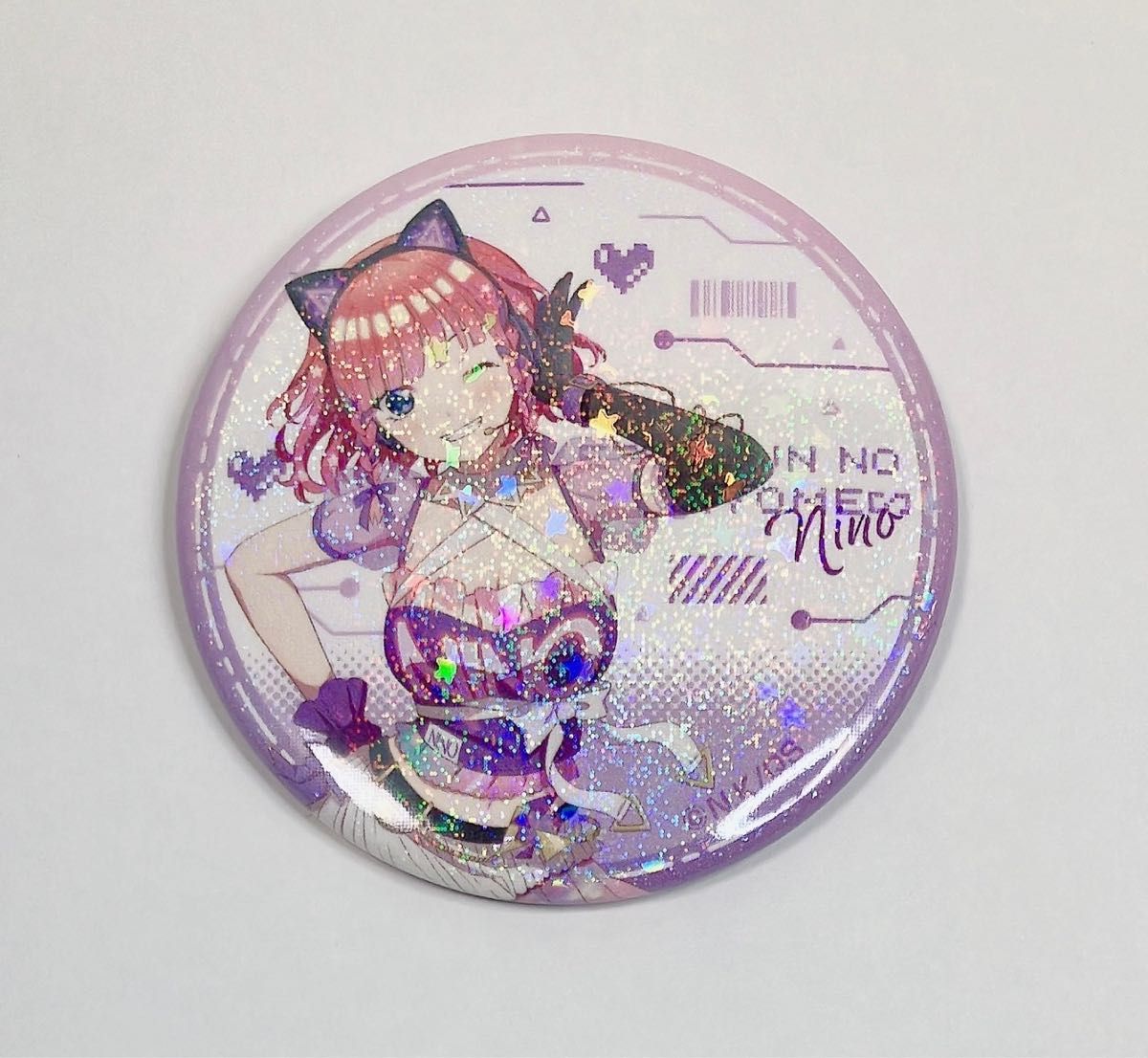 【1点限り】五等分の花嫁 マガジンヒロインフェス 缶バッチ 中野二乃2種×4点 全8点セット